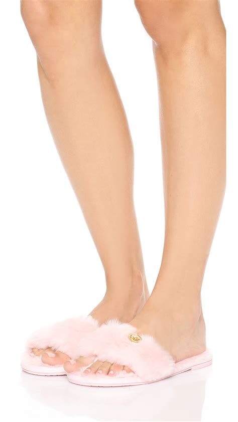 michael kors teen slippers|michael kors slippers on sale.